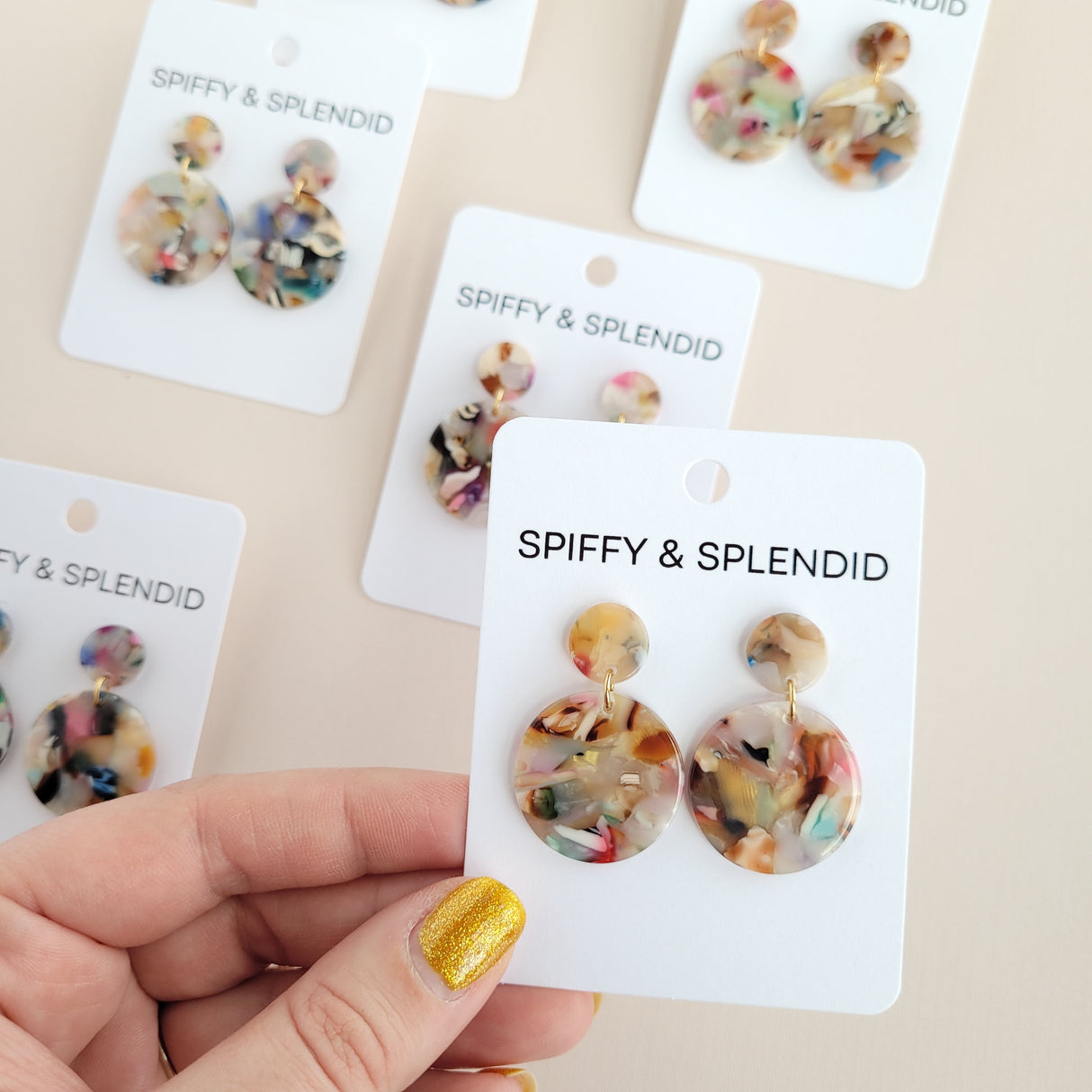 Addy Earrings - Multicolor from Spiffy & Splendid