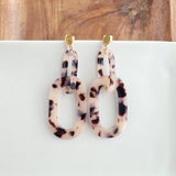 Chrissy Earrings - Blonde Tortoise from Spiffy & Splendid