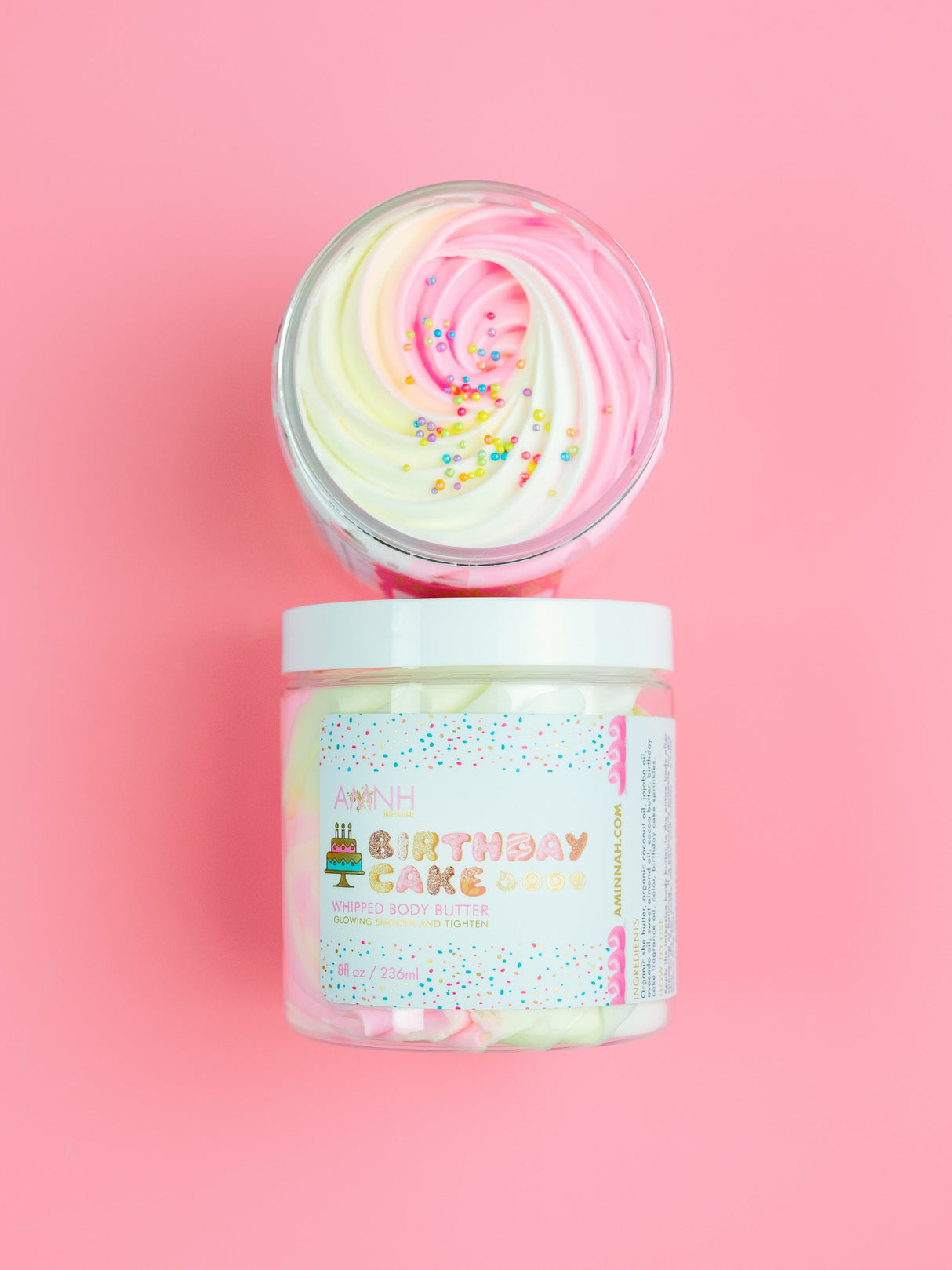 "Birthday Cake" Whipped Body Butter from AMINNAH