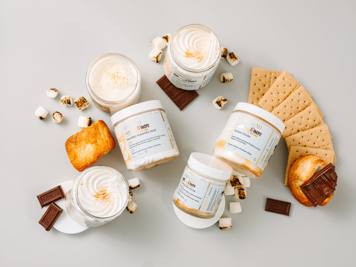 "Life is S’more Fun With You" Sugar Scrub from AMINNAH