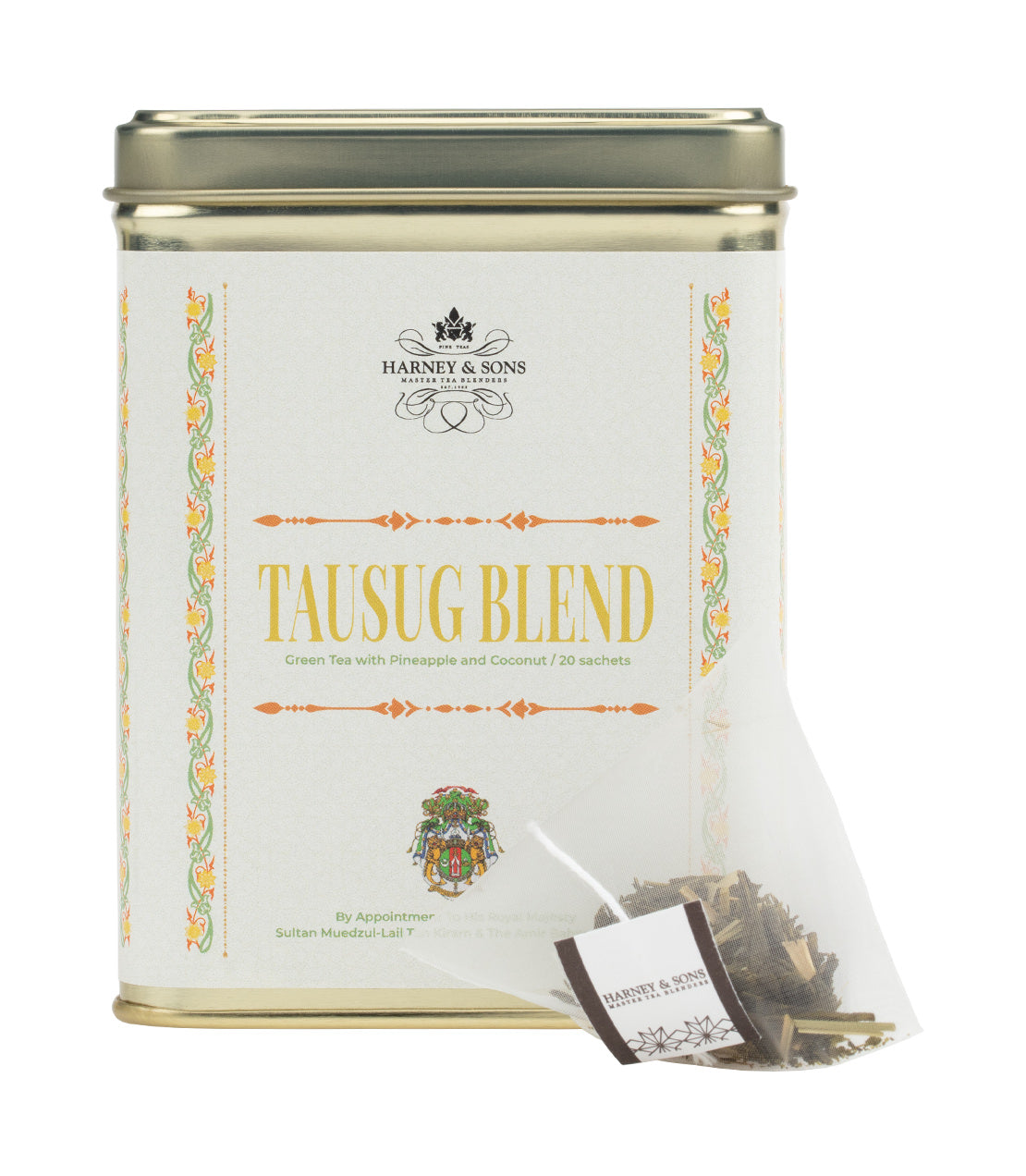Tausug Blend, Tin of 20 Sachets from Harney & Sons Fine Teas