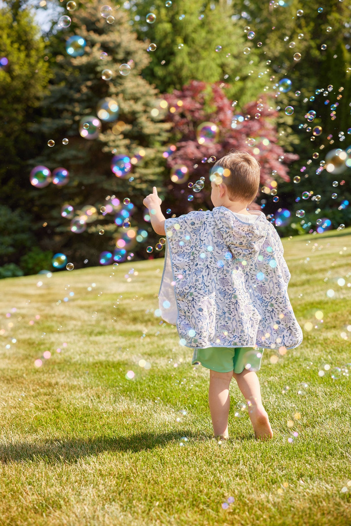 Coral Reef Swim Poncho from Timo & Violet