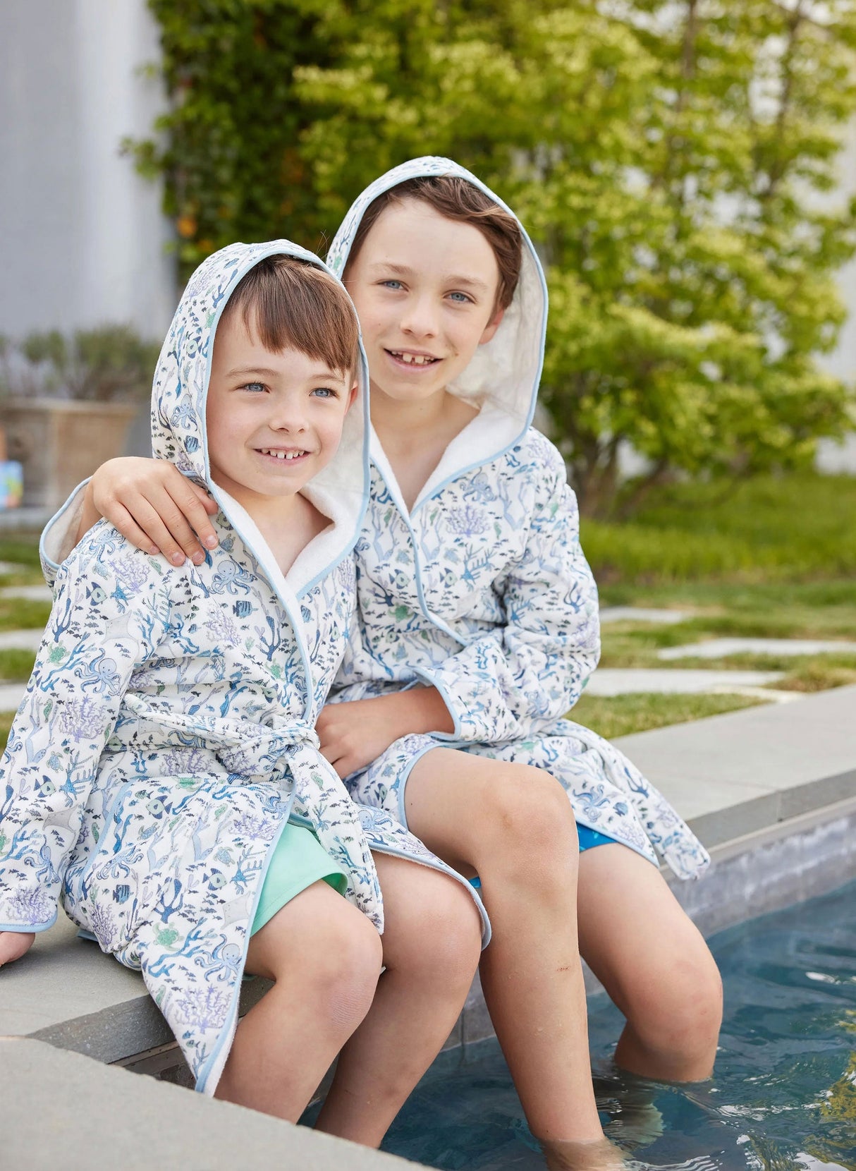 Coral Reef Bathrobe from Timo & Violet