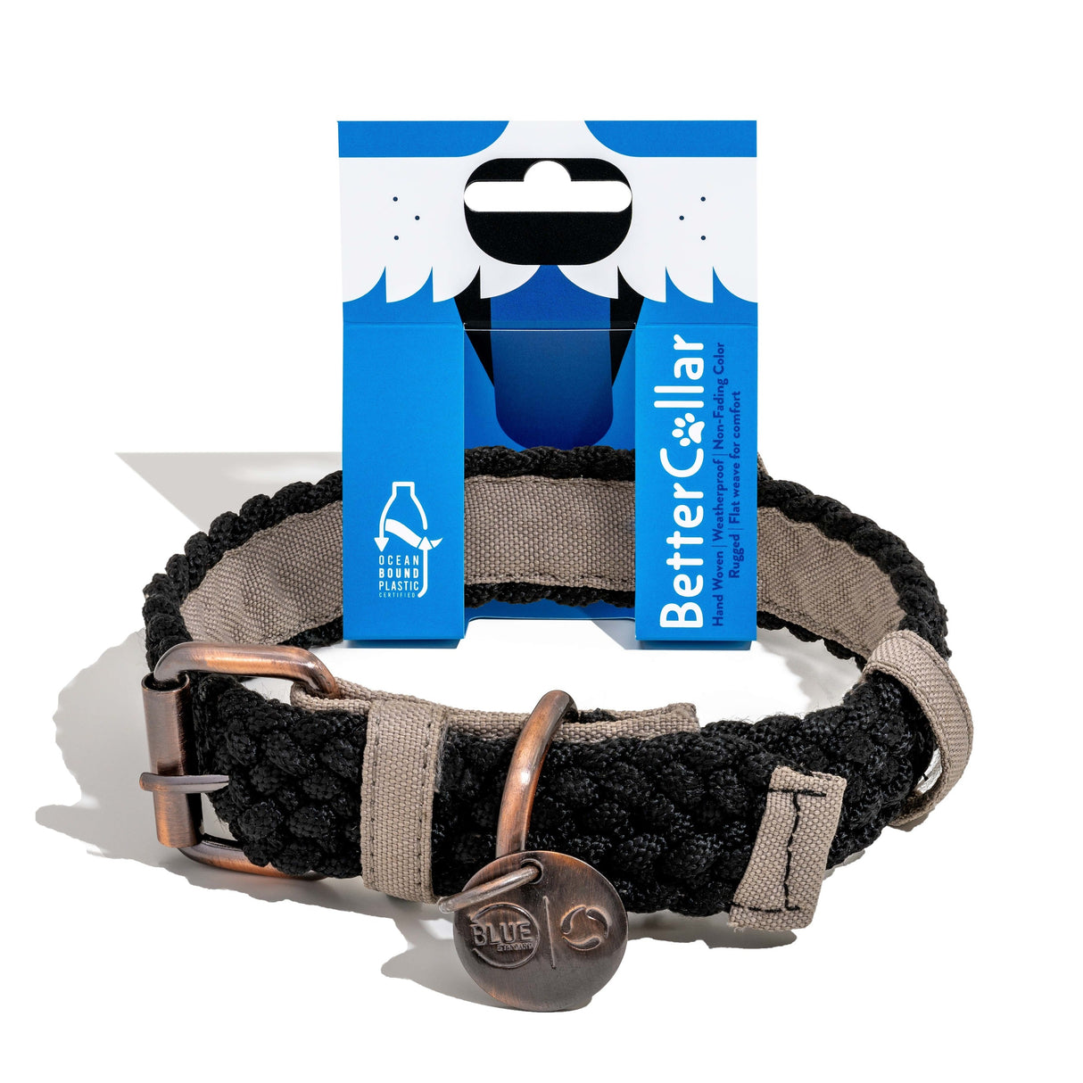 BetterCollar - 100% Fairtrade Recycled Ocean Bound Plastic Dog Collar from BetterBone All Natural Eco-Friendly Dog Chews & Bones