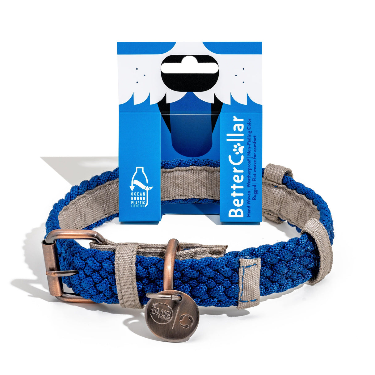 BetterCollar - 100% Fairtrade Recycled Ocean Bound Plastic Dog Collar from BetterBone All Natural Eco-Friendly Dog Chews & Bones