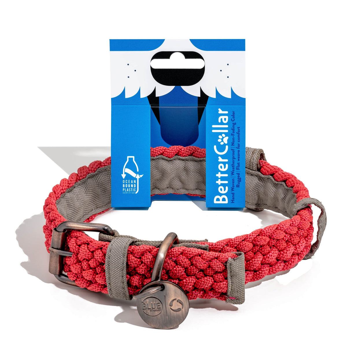 BetterCollar - 100% Fairtrade Recycled Ocean Bound Plastic Dog Collar from BetterBone All Natural Eco-Friendly Dog Chews & Bones