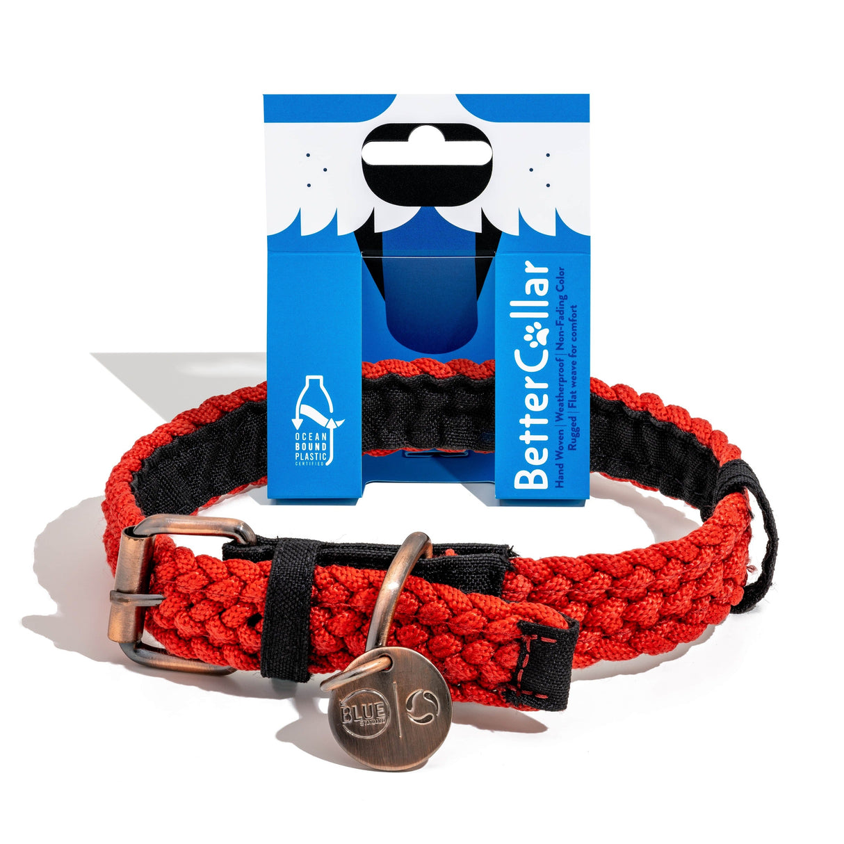 BetterCollar - 100% Fairtrade Recycled Ocean Bound Plastic Dog Collar from BetterBone All Natural Eco-Friendly Dog Chews & Bones