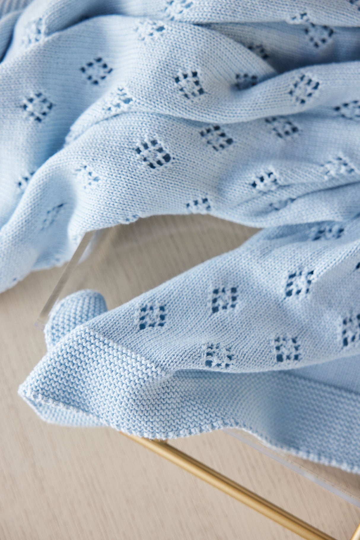 The Wander Baby Blanket - Blue from Timo & Violet