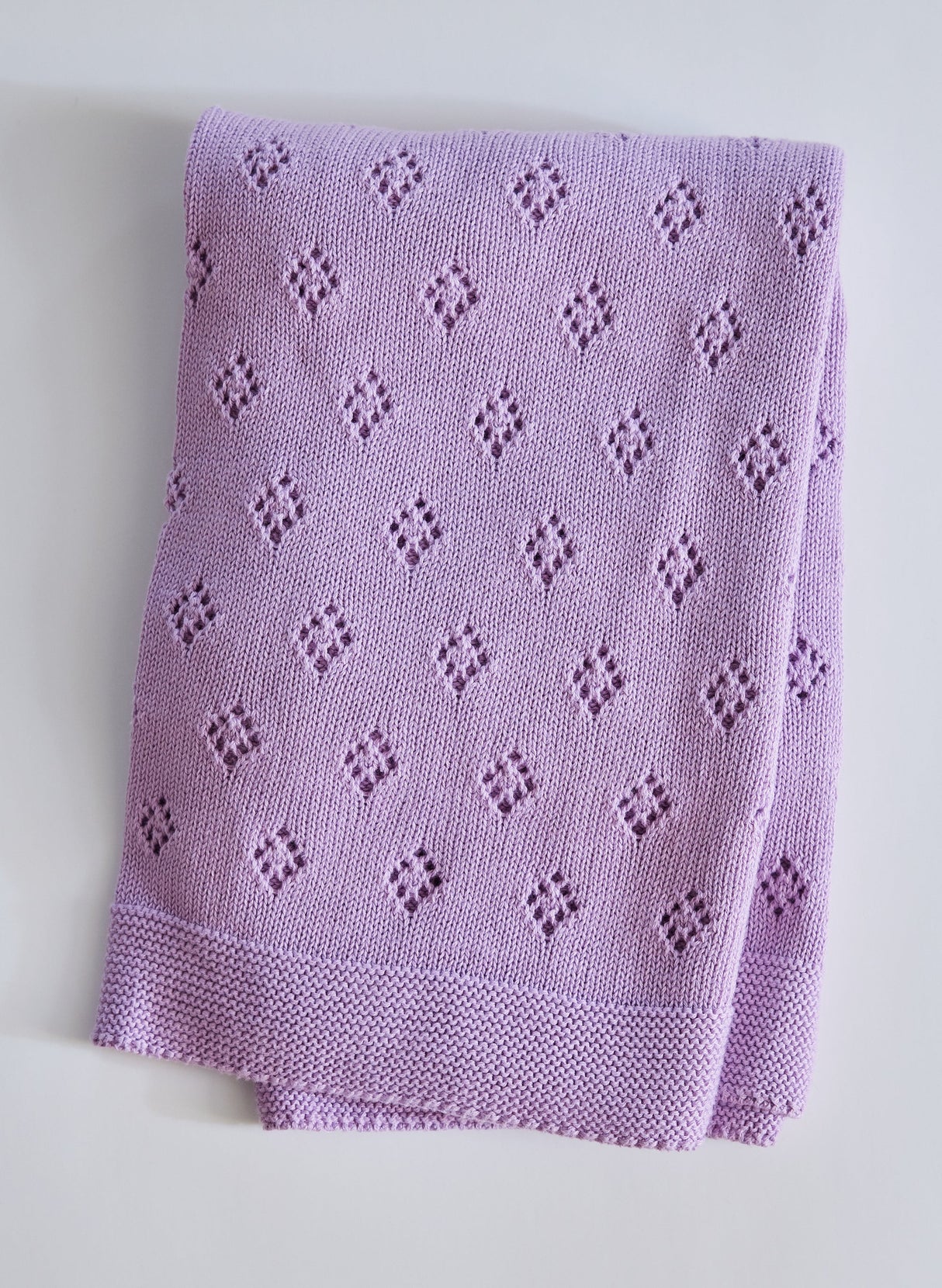 The Wander Baby Blanket - Lavender from Timo & Violet