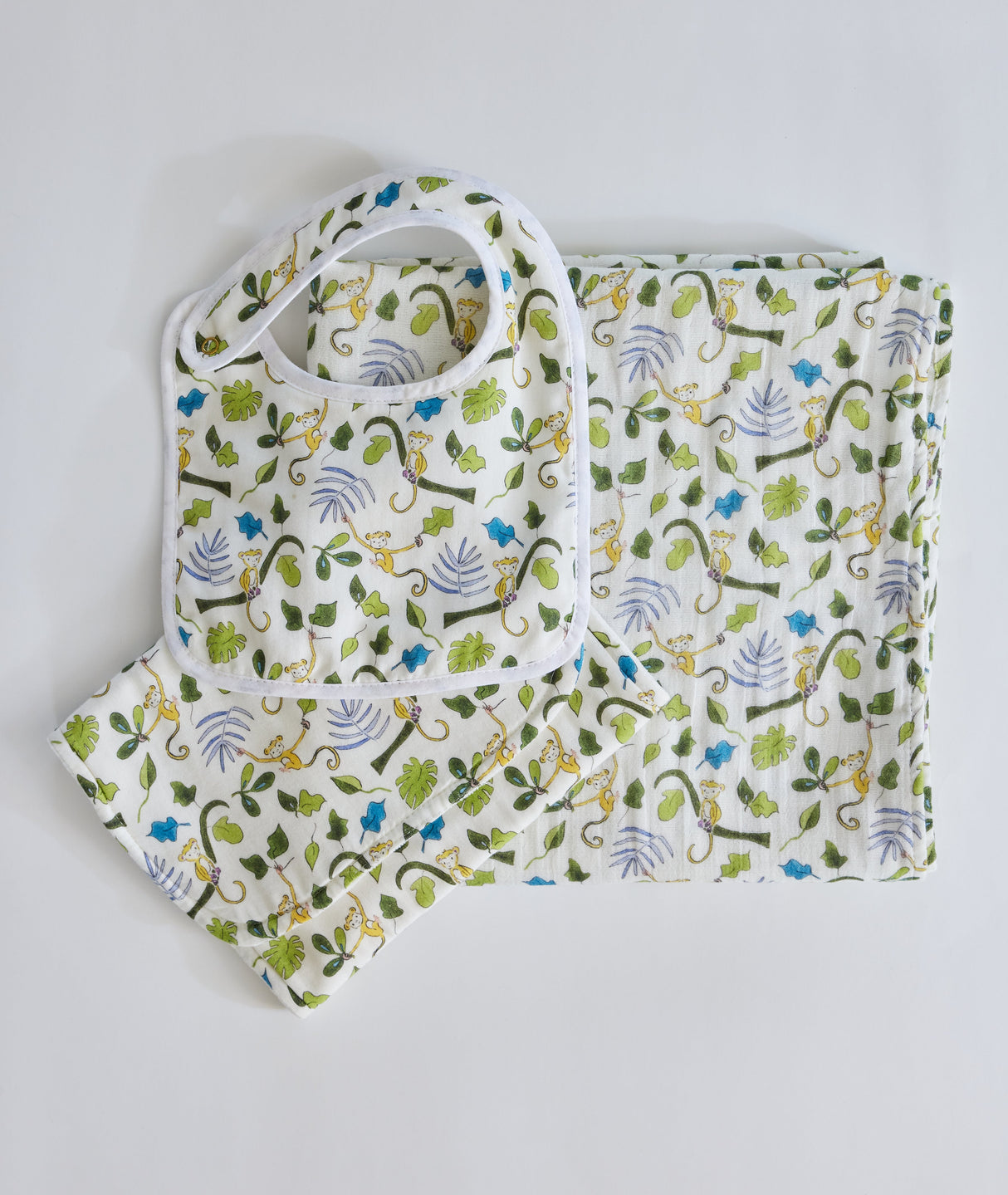 Happy Monkey Shawl Blanket from Timo & Violet