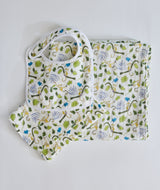 Happy Monkey Shawl Blanket from Timo & Violet