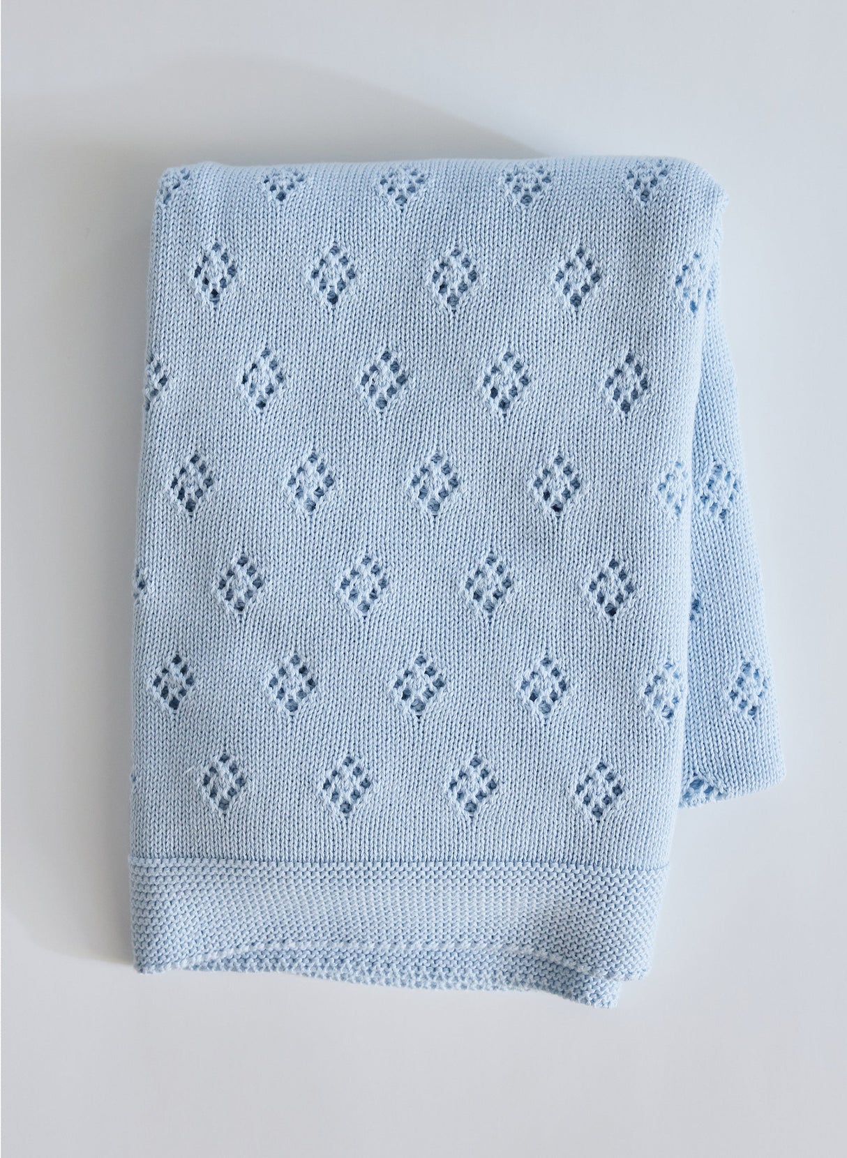 The Wander Baby Blanket - Blue from Timo & Violet
