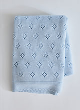 The Wander Baby Blanket - Blue from Timo & Violet
