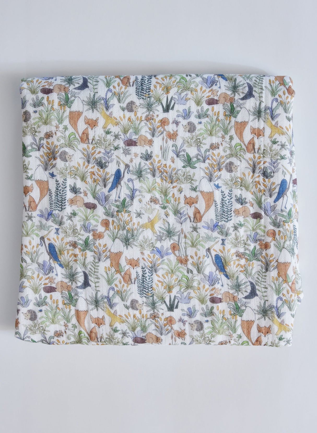 Foxy Forest Shawl Blanket from Timo & Violet