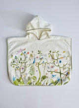 Tropical Chinoiserie Swim Poncho from Timo & Violet