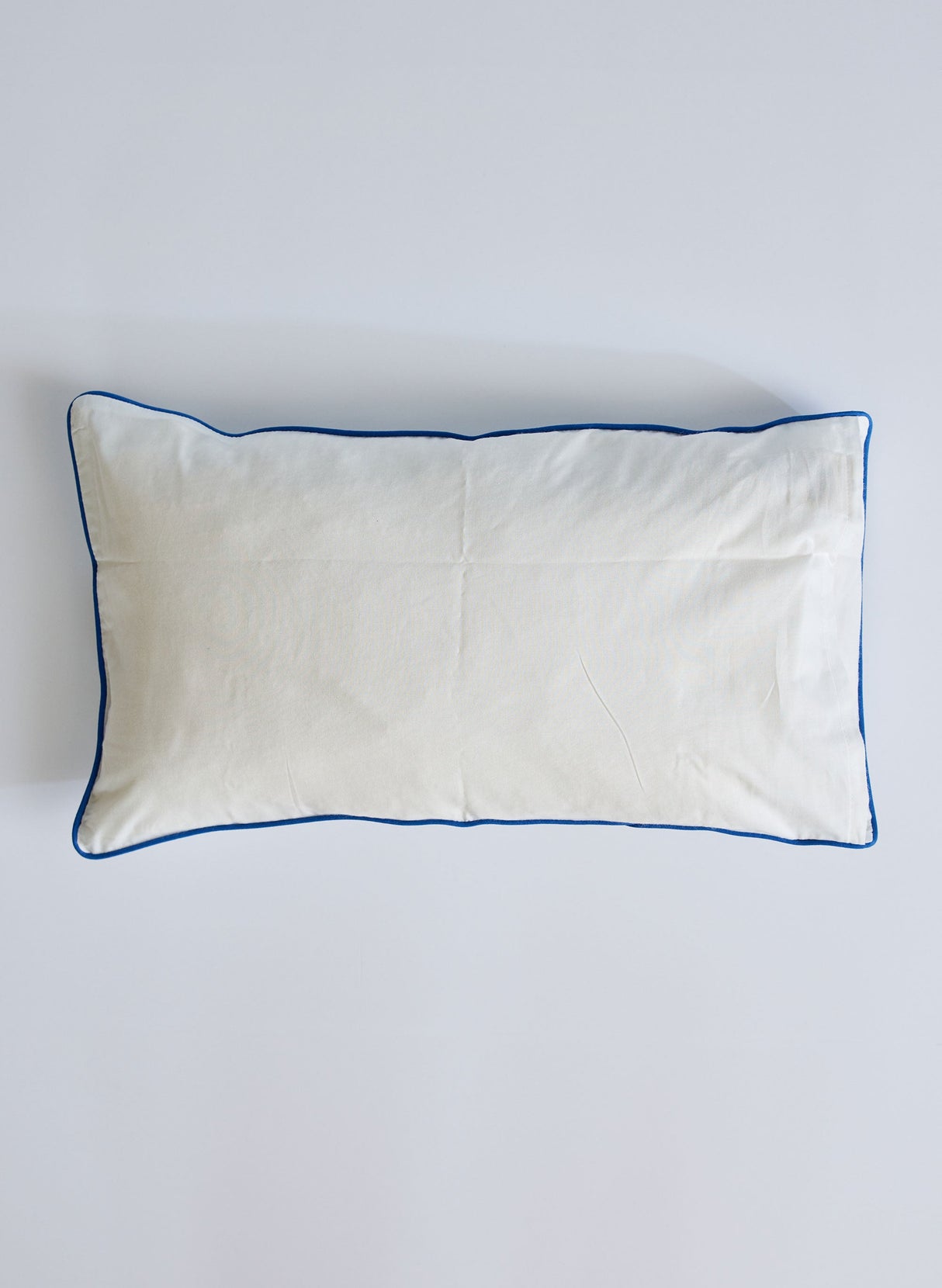 Blue & White Striped Toddler Pillow Case from Timo & Violet