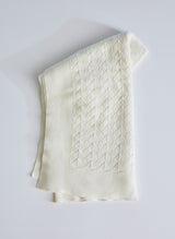 The Wonder Baby Blanket - Ivory Lace from Timo & Violet