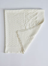 The Wonder Baby Blanket - Ivory Lace from Timo & Violet