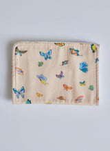 Blush Peach Madame Butterfly Burp Cloth from Timo & Violet