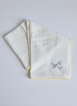 Bumblebee Embroidered Shawl Blanket from Timo & Violet