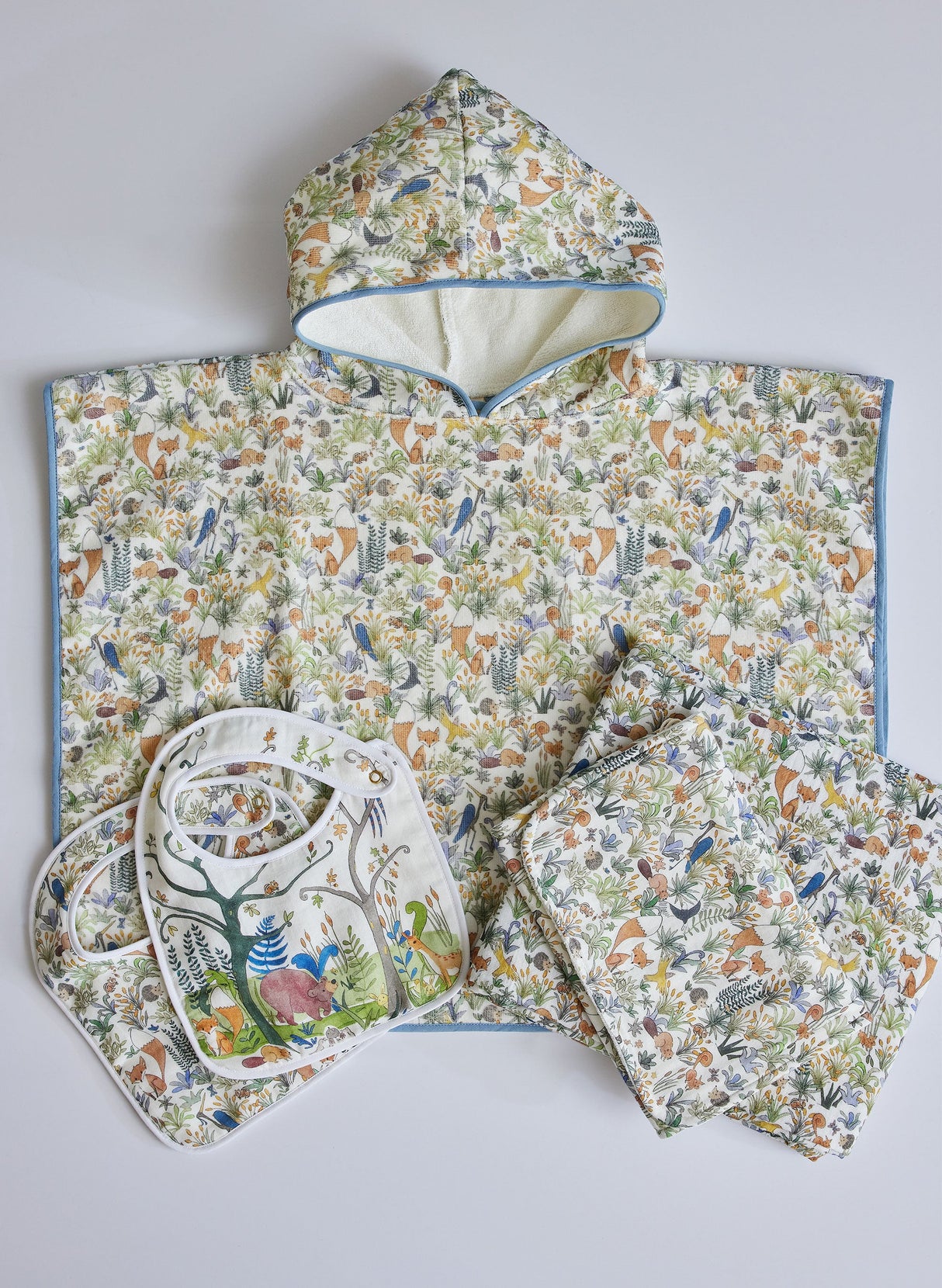 Foxy Forest Swim Poncho from Timo & Violet