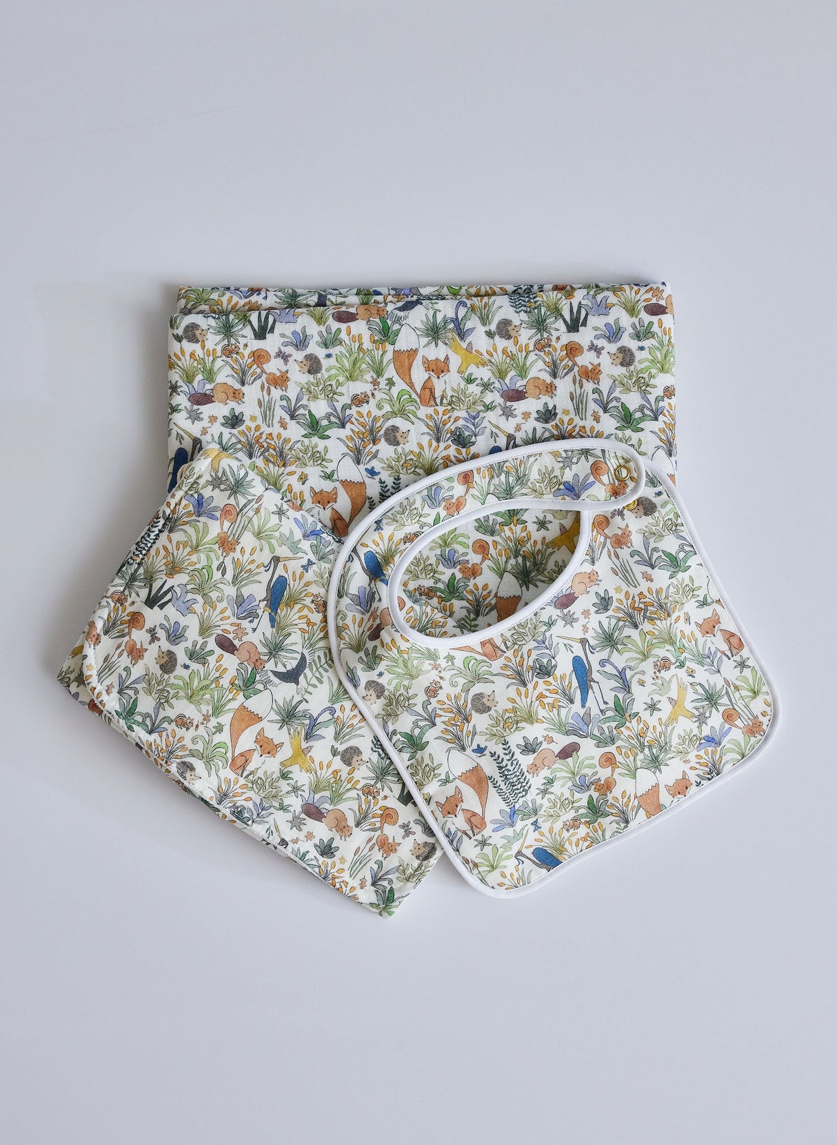 Foxy Forest Burp Cloth from Timo & Violet