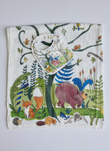 Alsatian Forest Shawl Blanket from Timo & Violet