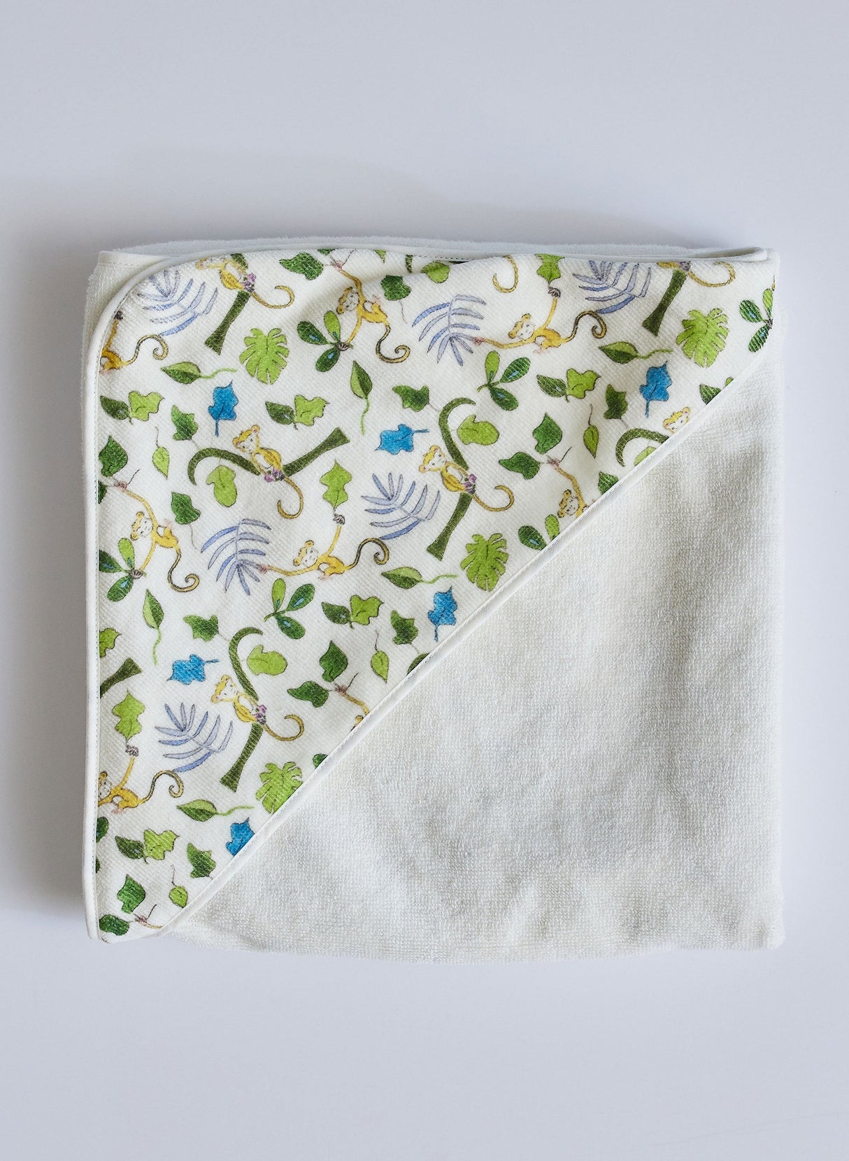 Happy Monkey Hooded Bath Towel from Timo & Violet