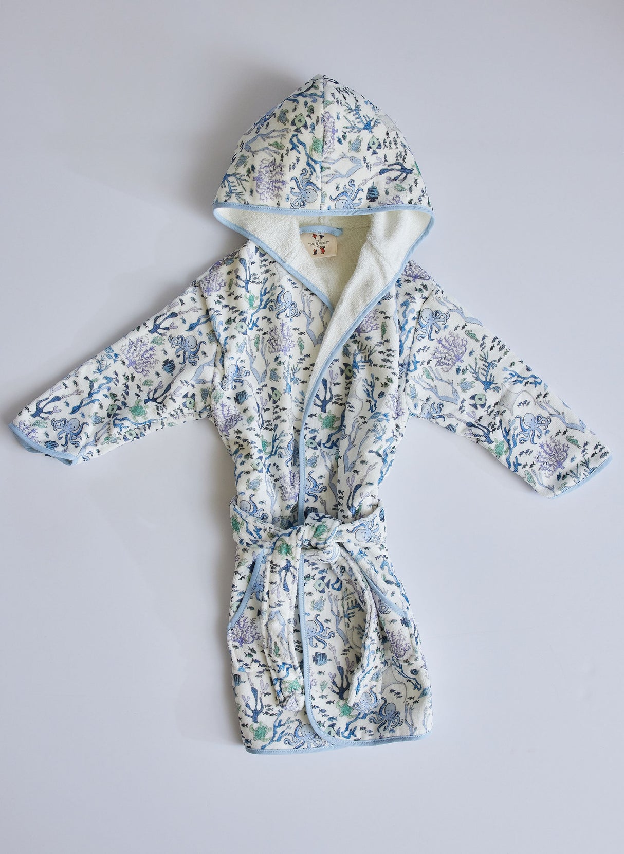 Coral Reef Bathrobe from Timo & Violet
