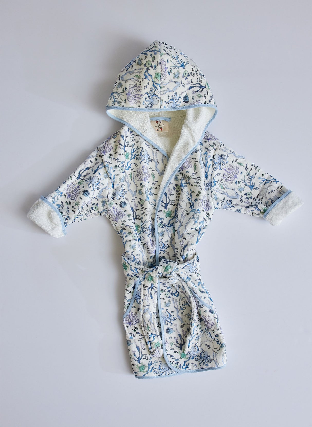 Coral Reef Bathrobe from Timo & Violet