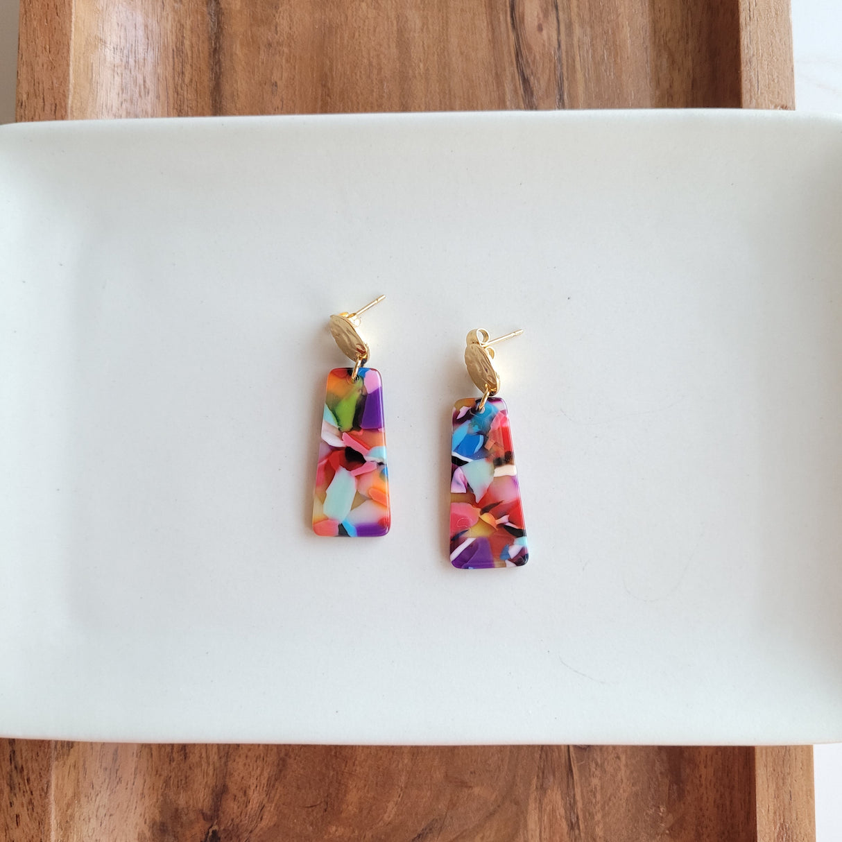 Mia Mini Earrings - Fiesta from Spiffy & Splendid