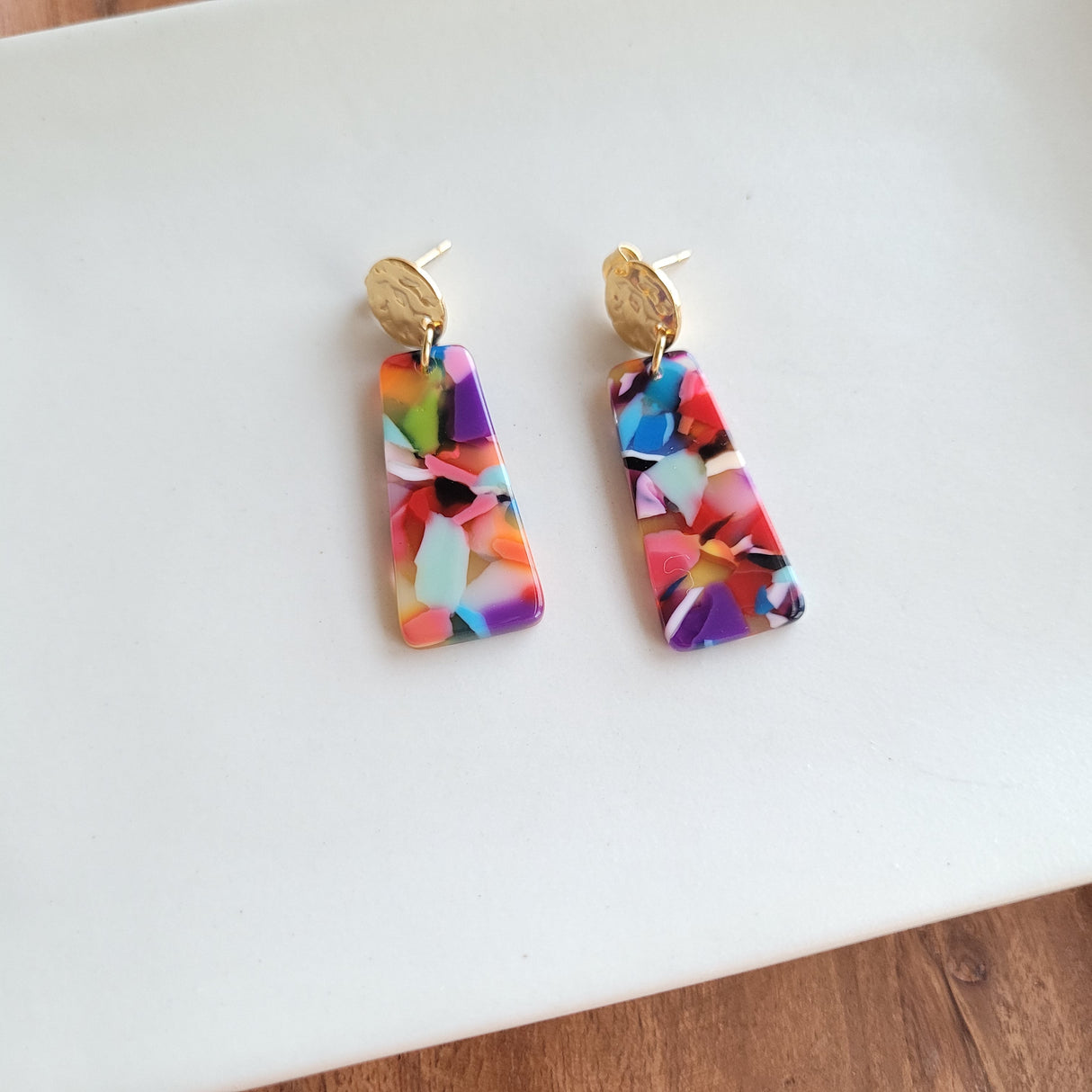 Mia Mini Earrings - Fiesta from Spiffy & Splendid