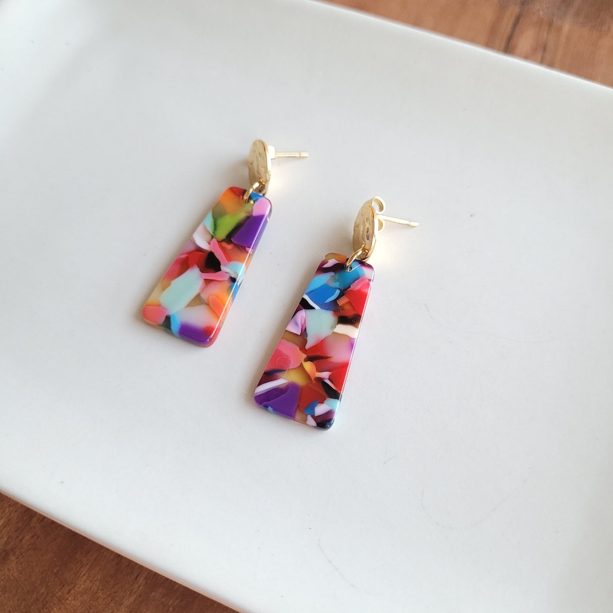 Mia Mini Earrings - Fiesta from Spiffy & Splendid