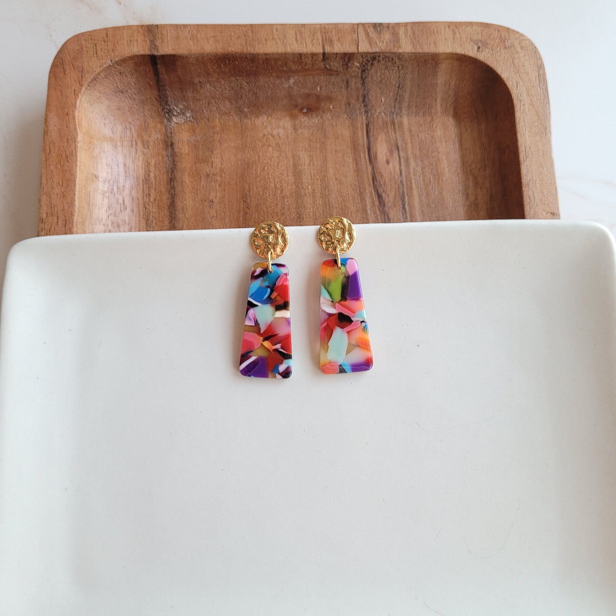 Mia Mini Earrings - Fiesta from Spiffy & Splendid