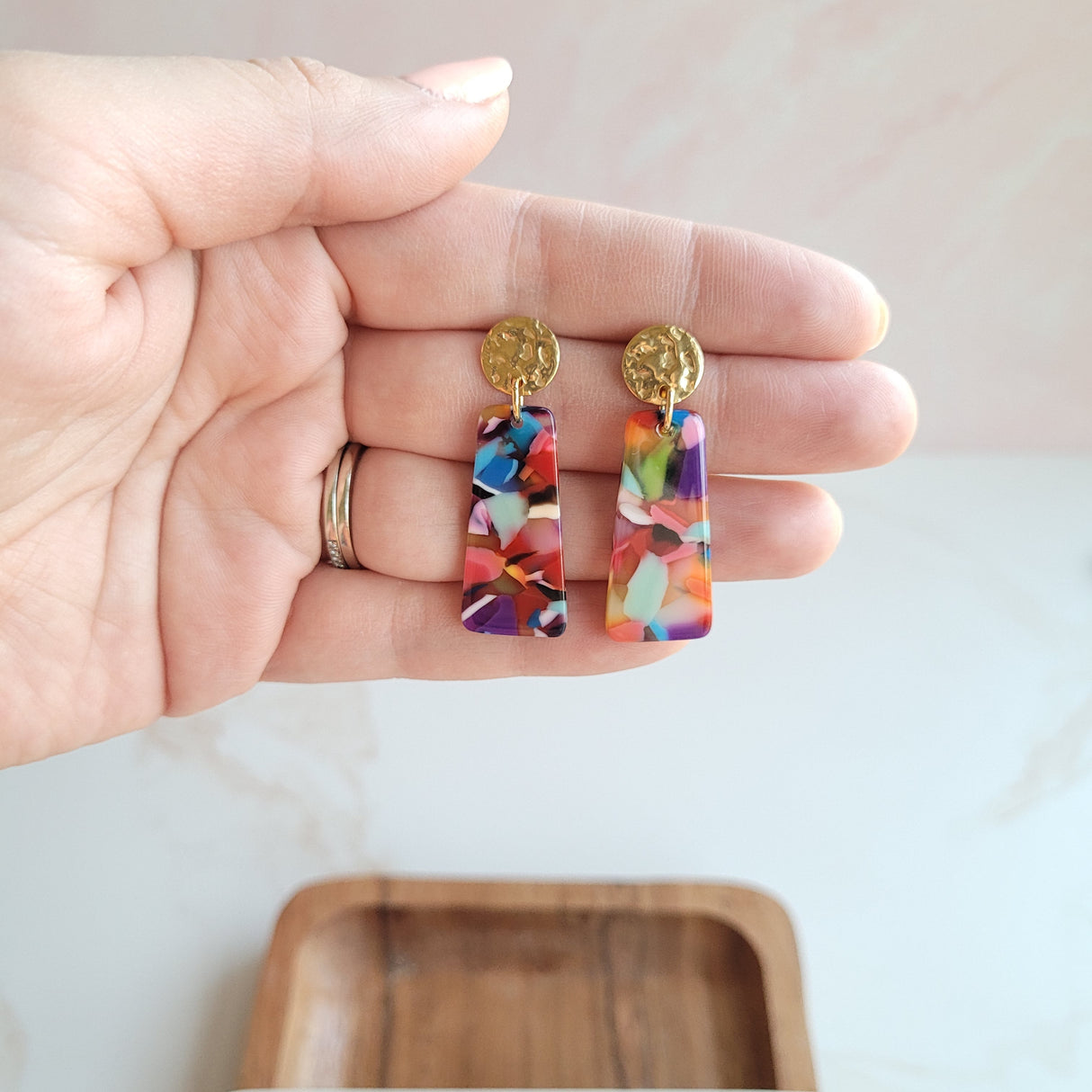 Mia Mini Earrings - Fiesta from Spiffy & Splendid