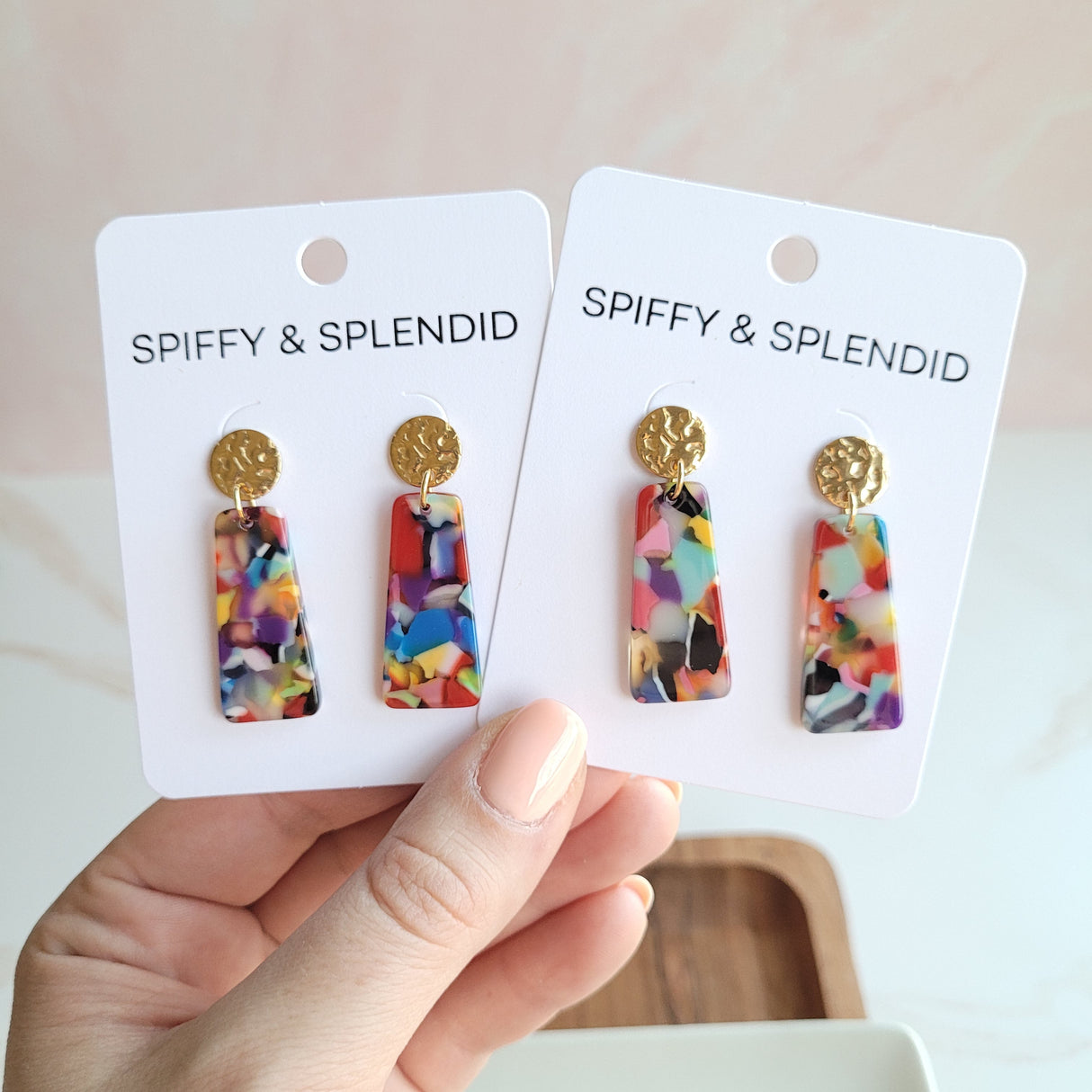 Mia Mini Earrings - Fiesta from Spiffy & Splendid