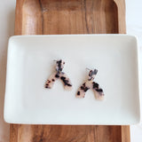 Ruby Earrings - Blonde Tortoise from Spiffy & Splendid