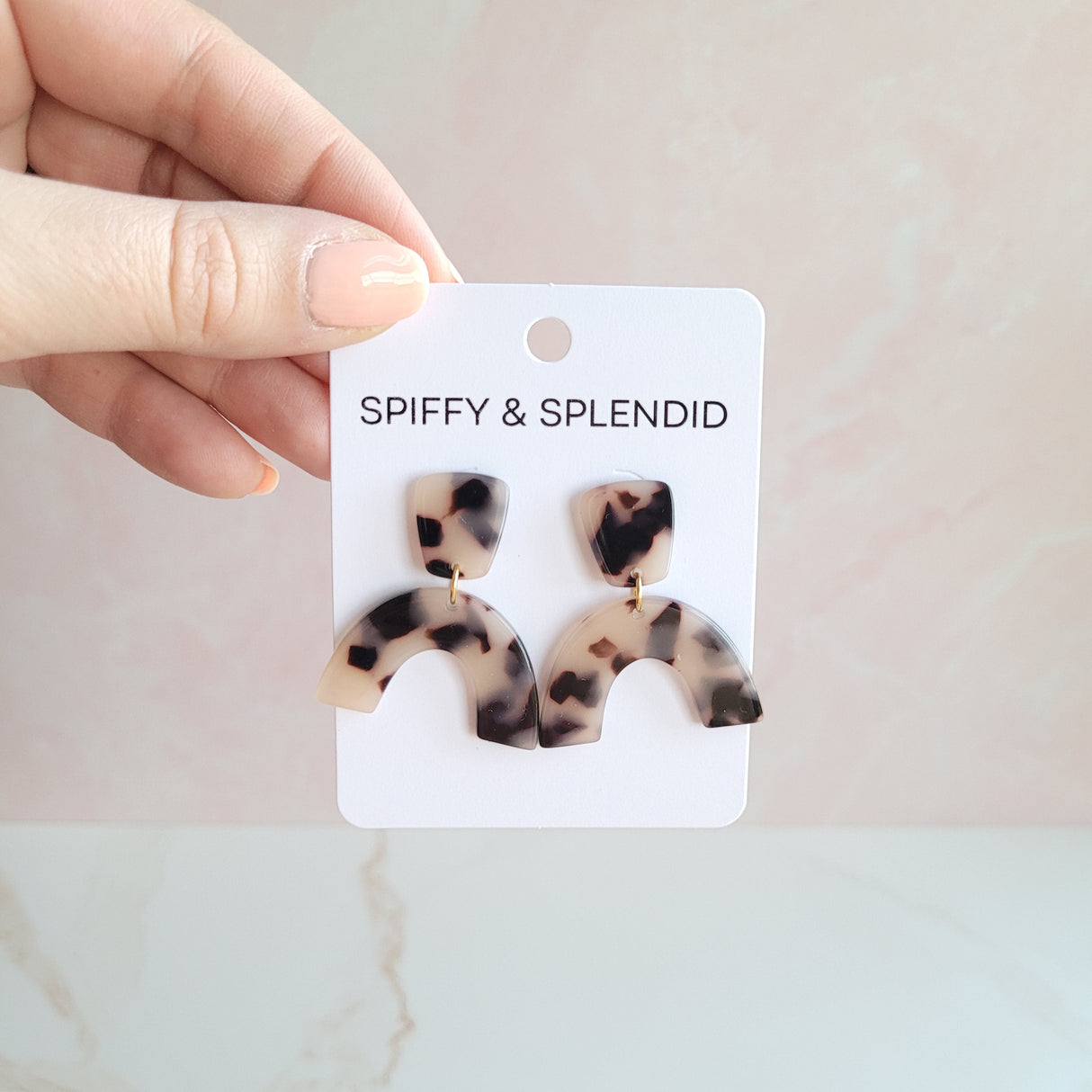 Ruby Earrings - Blonde Tortoise from Spiffy & Splendid