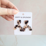 Ruby Earrings - Blonde Tortoise from Spiffy & Splendid