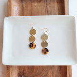 Evelyn Earrings - Tortoise from Spiffy & Splendid
