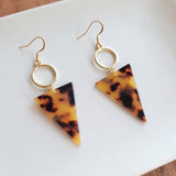 Olivia Earrings - Tortoise from Spiffy & Splendid