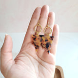 Olivia Earrings - Tortoise from Spiffy & Splendid