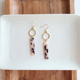 Isabella Earrings - Blonde Tortoise from Spiffy & Splendid