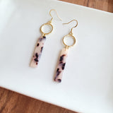 Isabella Earrings - Blonde Tortoise from Spiffy & Splendid