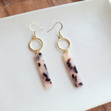 Isabella Earrings - Blonde Tortoise from Spiffy & Splendid