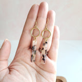 Isabella Earrings - Blonde Tortoise from Spiffy & Splendid