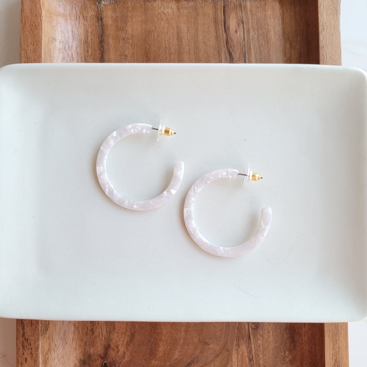 Camy Hoops - Pearl from Spiffy & Splendid