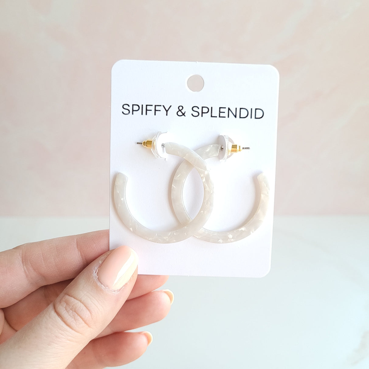 Camy Hoops - Pearl from Spiffy & Splendid