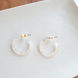 Cam Mini Hoops - Gold Flake from Spiffy & Splendid