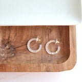 Cam Mini Hoops - Gold Flake from Spiffy & Splendid